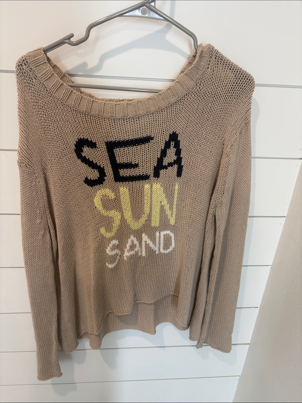 Wooden Ships Sea Sun Sand Sweater